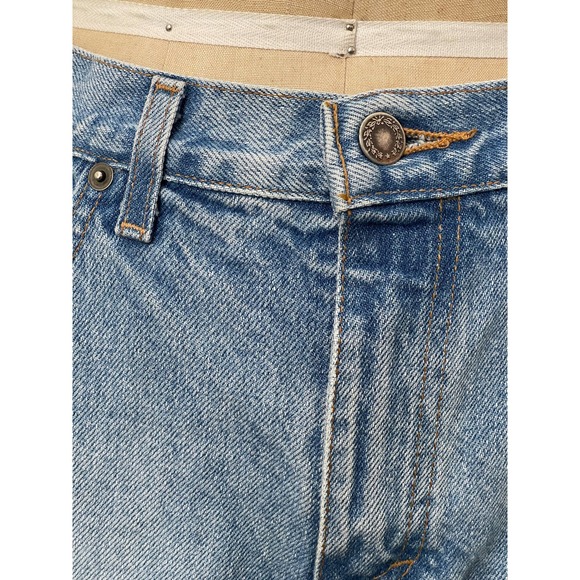 Moda International The London Vtg Jean Denim Shorts Size 4 - Picture 2 of 6